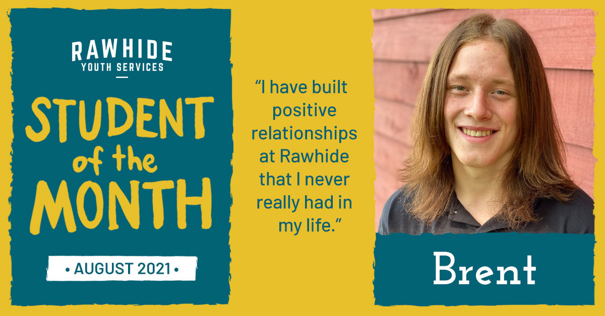 August Student of the Month: Brent