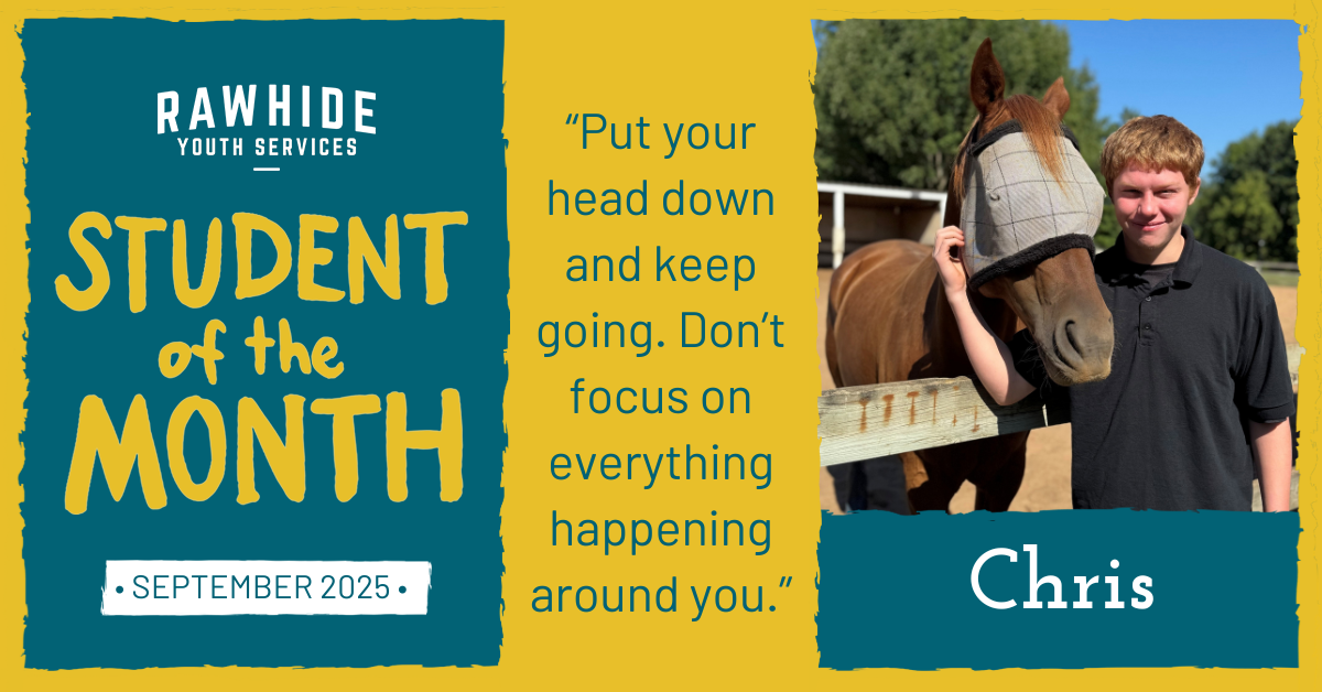 Student of the Month – Chris