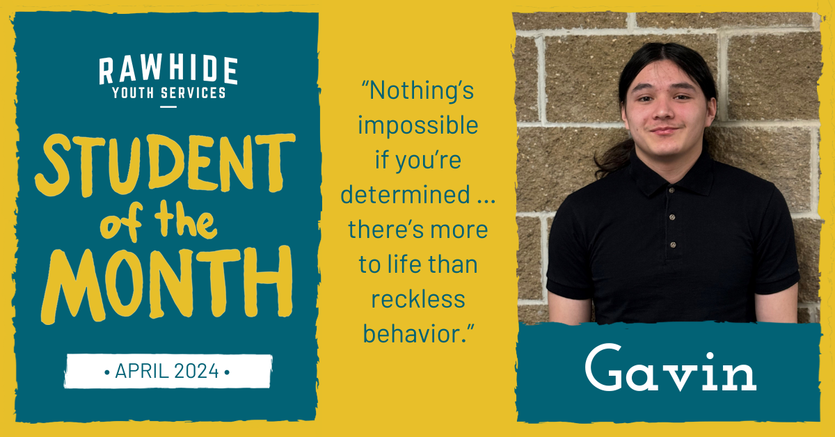 Student of the Month – Gavin