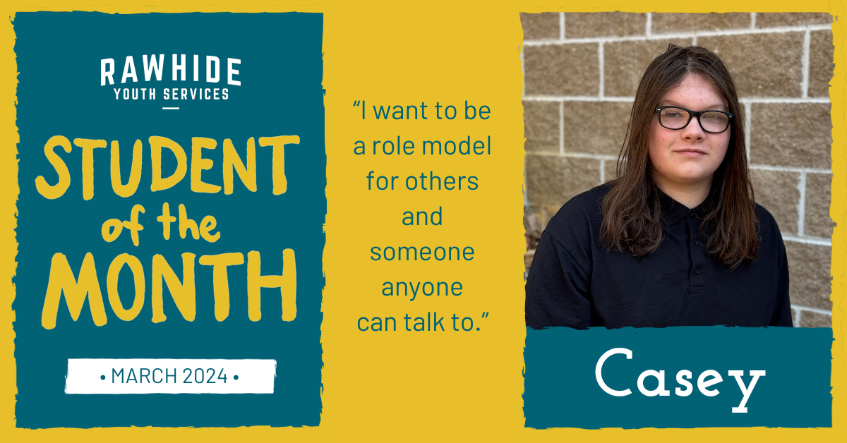 Student of the Month – Casey