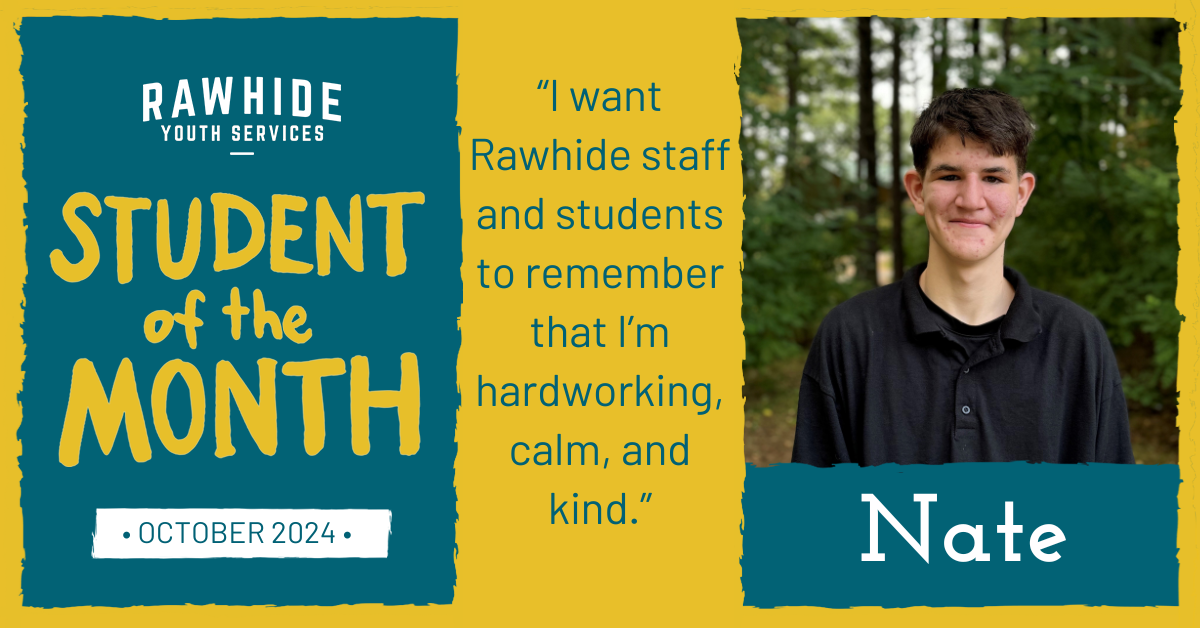 Student of the Month – Nate